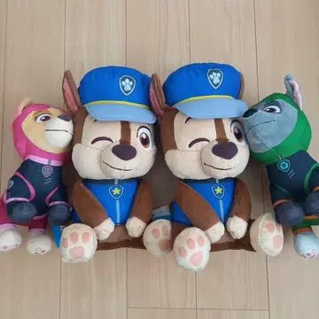 파우 패트롤 봉제 인형 4개 세트