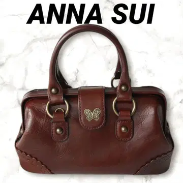 ANNA SUI 안나수이 닥터스 백 핸드백 보스턴 백 천연 가죽