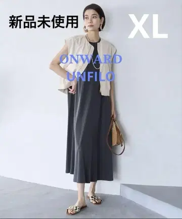 STORY x UNFILO 콜라보 MA-1 베스트 원피스
