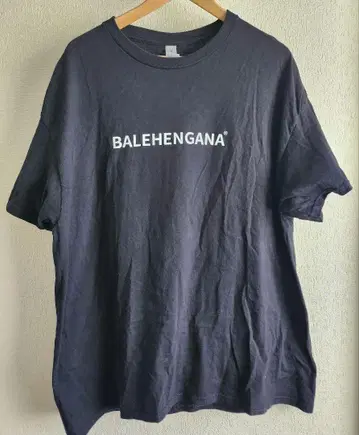 BALEHENGANA 블랙 티셔츠 XL