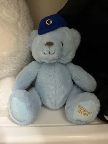 GODIVA 2025 스카이블루 봉제 인형