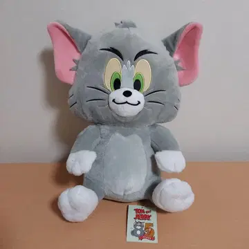 톰과 제리 3마리의 새끼 고양이 BIG 봉제 인형 톰 택 포함 새상품