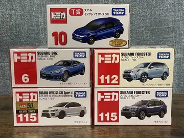 토미카 스바루 WRX STI 포레스터 BRZ 5대 세트 미니카