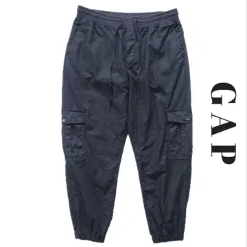 GAP 린넨 코튼 이지 조거 카고 팬츠