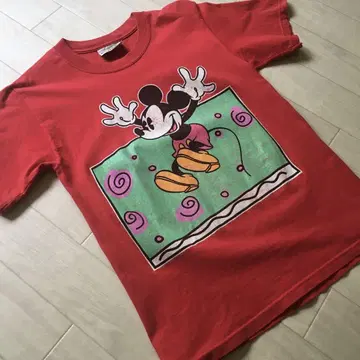 90s 미키 마우스 티셔츠 디즈니 빈티지 빈티지