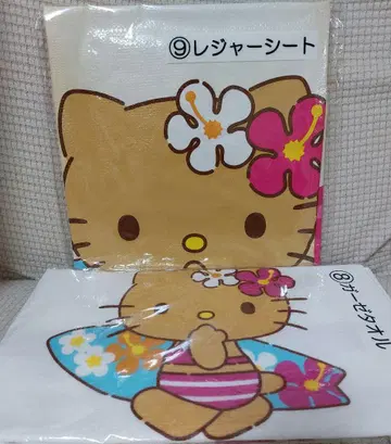 키티 복권 거즈 타월