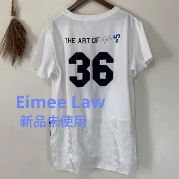 Eimee Law 에이미 로우 택 포함 새상품 이소재 도킹 티셔츠