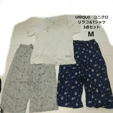 UNIQLO 유니클로 티셔츠 & 리라코 3점 세트 M