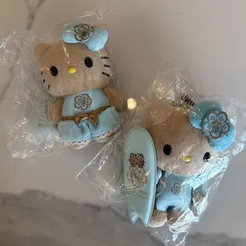 카할라 호텔 일광화상 키티 키링 2개 세트