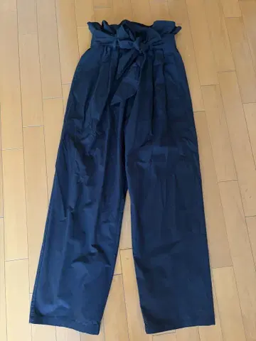 HI WAIST COTTON GATHER PANTS 마노프 manof