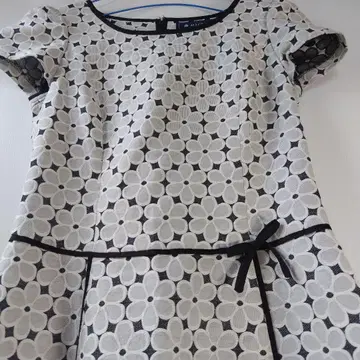 M'S GRACY 플라워 모티브 원피스 38 리본