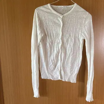n100 린넨 가디건