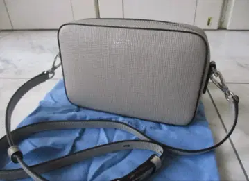 스마이슨 SMYTHSON 그레이 가죽 숄더 백 카메라 백