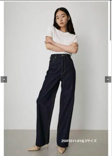 완판 AZULbyMOUSSY HIGH WAIST DENIM WIDE 3