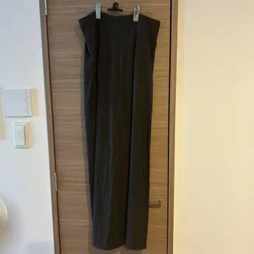 브라운 롱 스커트