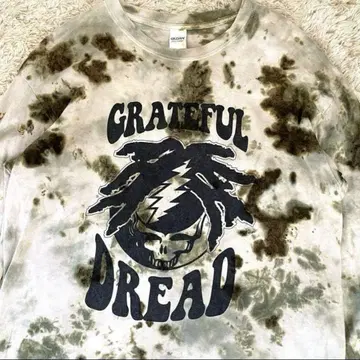 GRATEFUL DREAD GILDAN 길단 타이다이 염색 롱 T