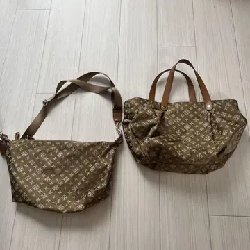 russet 러셋 2way 토트 숄더백 나일론 가죽