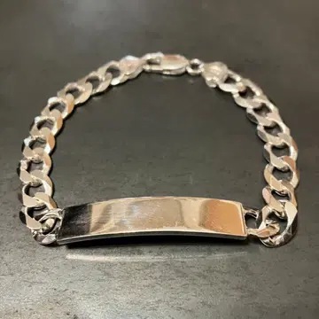 ITALY SILVER925 ID-PLATE BRACELET 실버 블레스