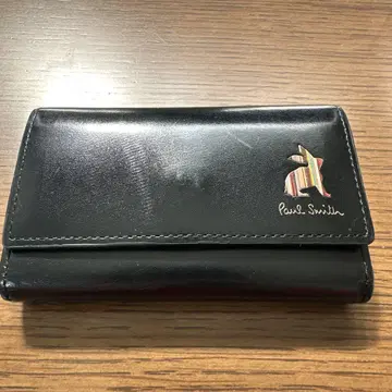 Paul Smith 블랙 가죽 키케이스