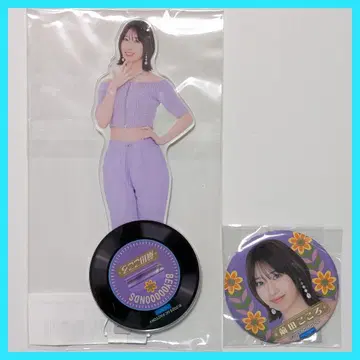 헬로! 프로젝트 모바가챠 마에다 코코로 BIG 아크릴 스탠드/캔뱃지