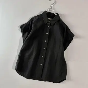 마가렛호웰 린넨 와이드 셔츠 블랙 2