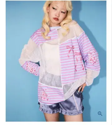 Candystripper 메쉬 상의