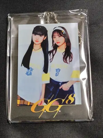 Girls2 갈갈에이트 가챠 A상 프리미엄 키링 유즈하 & 미나미