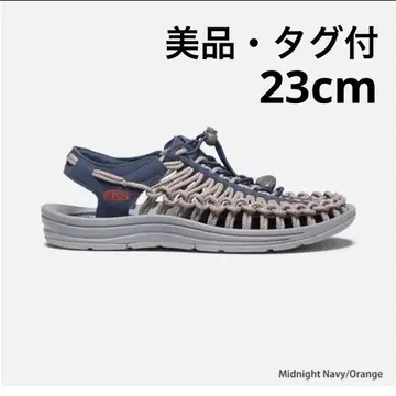 [새상품급 택 포함] KEEN UNEEK 유니크 23cm 블랙
