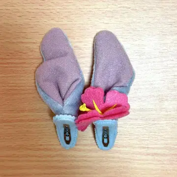 스티치 패치 헤어핀