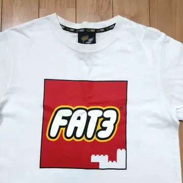 FAT 팻 FAT3 레고 블록 티셔츠 TITCH
