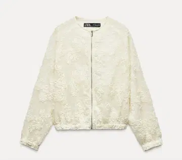 ZARA 스팽글 시스루 텍스처 재킷