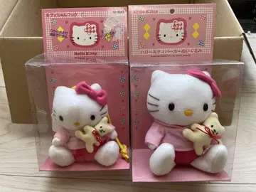 레어 아이템! 헬로키티 봉제 인형 2종 세트