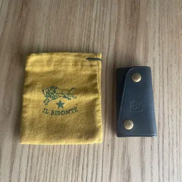 IL BISONTE 가죽 키 케이스