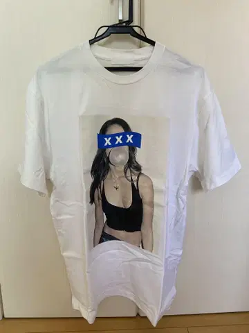 갓 셀렉션 xxx 화이트 M godselection 트리플 엑스