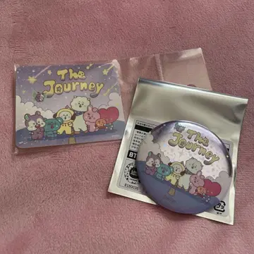 BTS The Journey 캔뱃지 스티커 로프트 BTS 전집