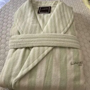 란셀 타월 원단 남성용 목욕 가운