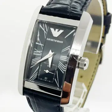 엠포리오 아르마니 E.ARMANI 스퀘어 스몰 세컨드 AR-0144