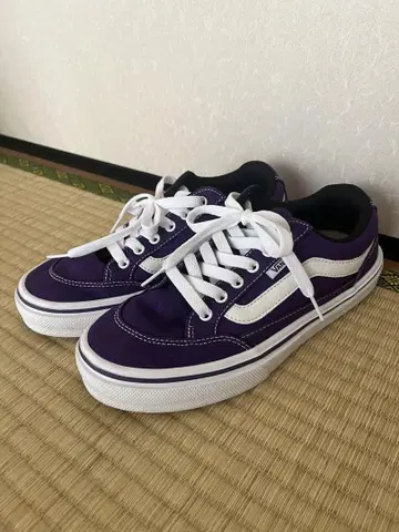 Vans 퍼플 스니커즈 로우컷 23cm