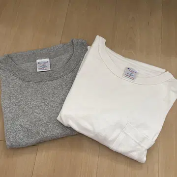 Champion T1011 티셔츠 2매 세트 (L)