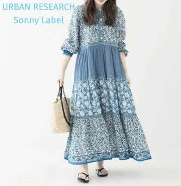 URBAN RESEARCH Sonny Label 에스닉 롱 원피스