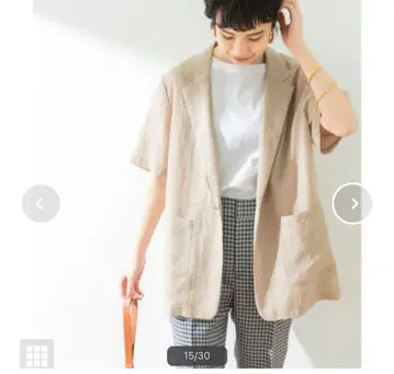 어반 리서치 하프 슬리브 자켓