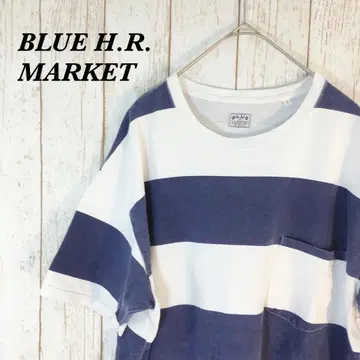 [ 1225 ] H.R.MARKET 블루 할리우드 랜치 마켓 티셔츠