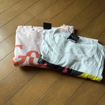 YUKI 티셔츠 2장 세트 M 사이즈