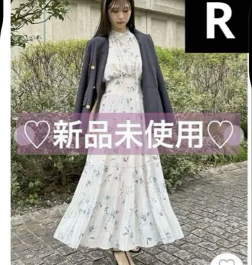 snidel 스나이델 20주년 20 패턴 프린트 원피스 R