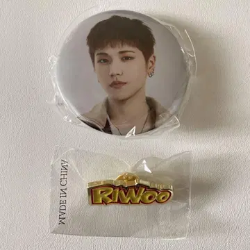 RIWOO 캔뱃지 및 핀 배지 세트
