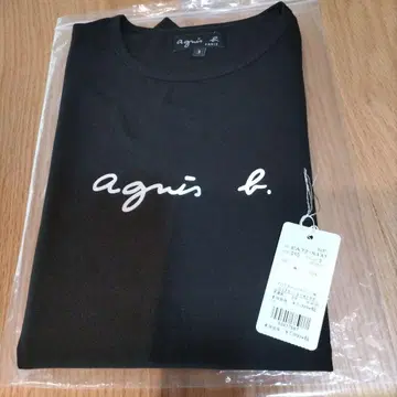 agnis b. 블랙 티셔츠 사이즈 3