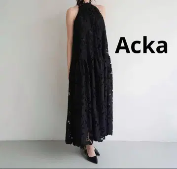 ACKA 꽃 레이스 드레스