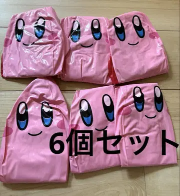별의 커비 모자 꽁지 볼 6세트