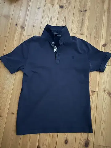 BLACK LABEL CRESTBRIDGE 네이비 피케 셔츠