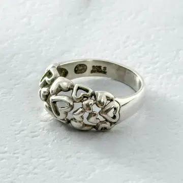 GEORG JENSEN 반지 하트 바이 하트 ASCH 각인 18호